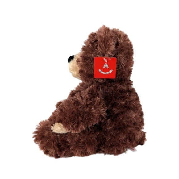 Aurora Brown Teddy Bear Plush 10" Stuffed Animal Toy Tan Face & Paws 2018 NWT - Picture 5 of 10